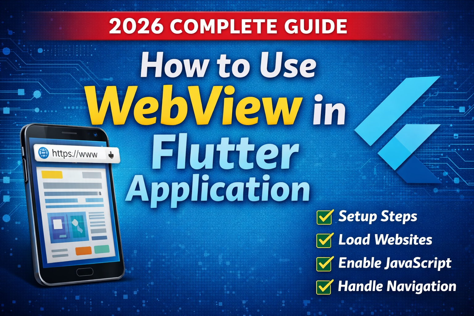 How to Use WebView in Flutter Application
