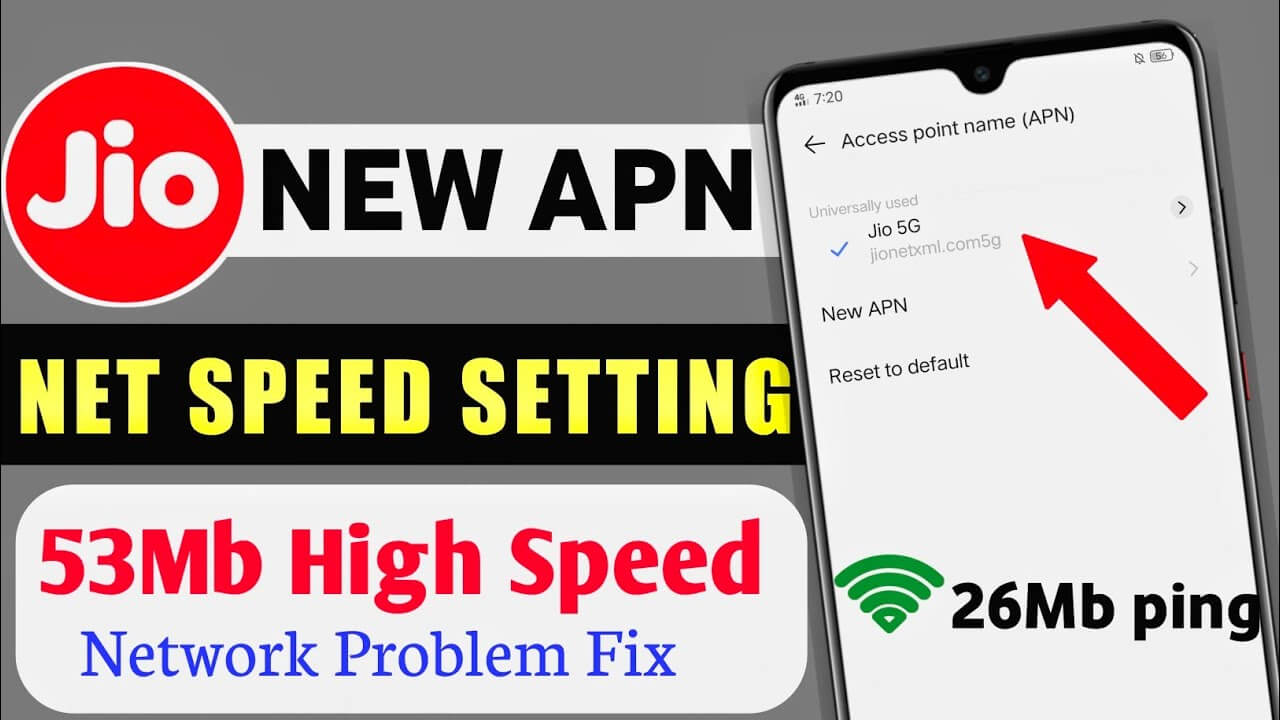 Read more about the article Jio APN Settings For Faster 4G Internet; Learn How To Change APN Settings For Reliance Jio
